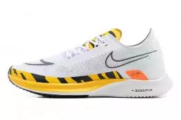 nike zoomx streakfly proto blanc jaune noir